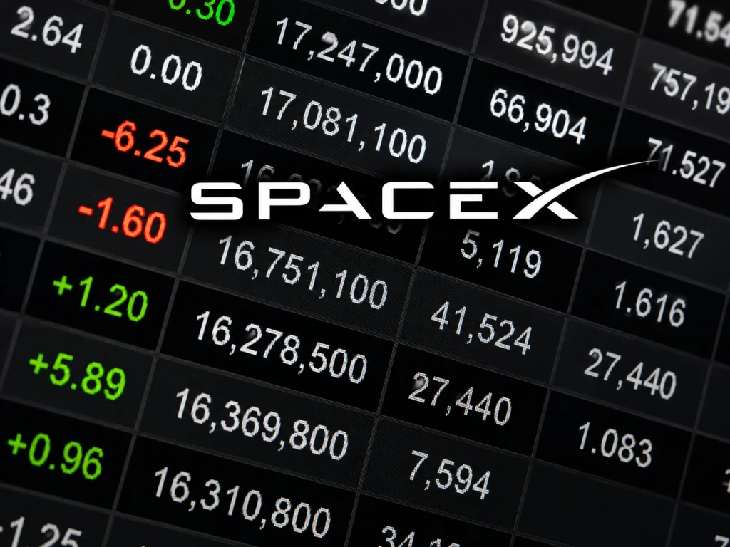 : SpaceX Stock Value Drop Wipes Out USD811 Billion From Market Peak Alt Text: SpaceX SPCX stock price chart showing value drop