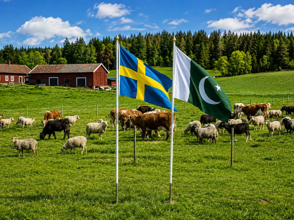 Sweden Backs Pakistan’s Global AMR Leadership Role Pakistan Sweden agriculture cooperation AMR livestock food security research