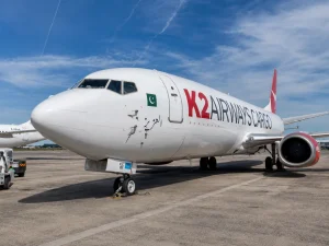 K2 Airways Boeing 737 cargo plane goes missing 155 nautical miles west of Karachi after reporting navigation system malfunction