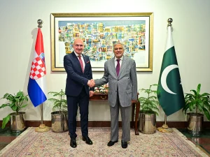 Croatia Opens New European Gateway for Pakistan Trade in Historic First Visit Pakistan Croatia bilateral relations as Ishaq Dar meets Croatian Foreign Minister during historic first official visit